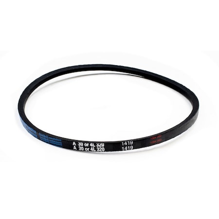 D&D A30/4L320 Classical V-Belt, 32 in Outside Length, 1/2 in Top Width, 1 Ribs A30/4L320